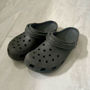 Black Genuine Crocs Size 7 Men’s